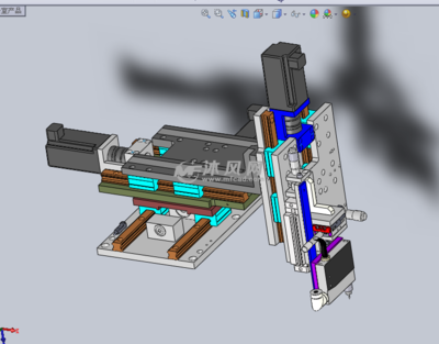 三轴伺服（数控旋转台）设计模型及其在机械设备与配件中的应用