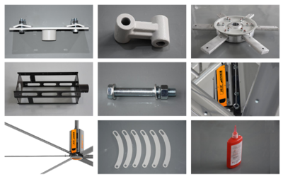 车站工业大风扇 机械设备及核心配件设计解析
